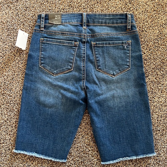 Tractr girls high rise Bermuda shorts size 12 NWT - Picture 2 of 4